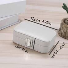 1pc Spacious Portable Jewelry Storage Box Summer For Women Storage Organizer Gift Wedding