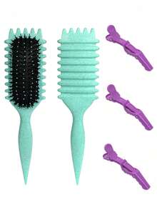 2035brushes 2026新款升级卷发造型梳，带刷毛和特殊设计的卷发梳，卷发造型梳 - 彩色 - 查看 16