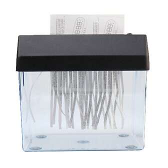 Destructora de papel USB Mini batería universal Máquina cortadora de papel con alimentación USB para oficina Escuela Hogar