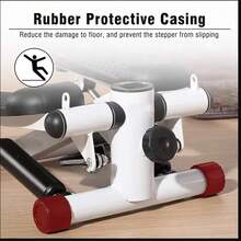 Aerobic Mini Stepper Arm Leg Thigh Toner Fitness Cardio Step Workout Machine UK - Black - View 10