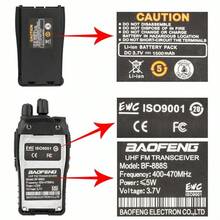 2pcs Baofeng BF888S Long Range Two Way Radio Walkie Talkie Set W Earpieces - 如圖 - 查看 7