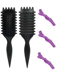 2035brushes 2026新款升级卷发造型梳，带刷毛和特殊设计的卷发梳，卷发造型梳 - 彩色 - 查看 15