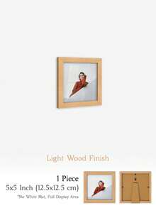 XXBANZHUAN 多种尺寸方形相框：30x30厘米/25x25厘米/20x20厘米/15x15厘米/13x13厘米/10x10厘米 | 6种现代饰面（哑光黑/浅木色/棕色/金色/白橡木色/米色） | 防碎高清亚克力玻璃，配有锯齿挂钩，方便墙面安装 | 适用于家居、办公室墙面和桌面展示 | 婚礼、生日、乔迁之喜的独特礼物