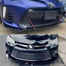 Glossy Black Front Bumper Lip Spoiler Splitter For GMC Terrain - Default - View 8