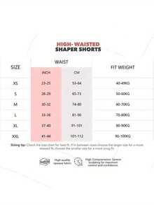 1 件女式高腰产后塑身短裤，无缝收腹短裤，适合日常跑步、瑜伽和健身训练健身房配件腹部瘦身束腹带，腰带腹部瘦身束腹带 - 彩色 - 查看 5