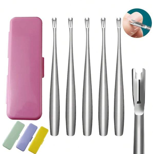 Portable Home Foot File, Reusable Stainless Steel Callus Remover Pedicure Tool For Men & Women, Foot Care & Manicure Tool Kit, Casual Travel Foot Care Set, Washable And Reusable Nail Care Tools