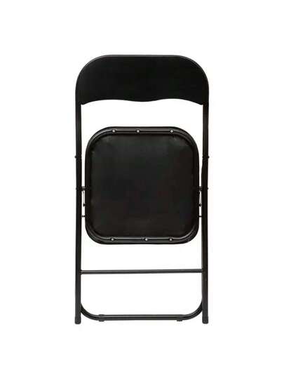 Five Zwart Fluwelen Folding Chair. Free Shipping 24/72 view 3