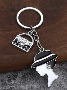Personalisierte Schlüsselanhänger für Frauentaschen, mit individuell anpassbarem Text und Zitaten. Kreative Geschenke für Feste und Gedenkanlässe. Taschenpendants und Auto-Schlüsselanhänger. Die perfekten Geschenke für Verwandte, Freunde und Mütter.