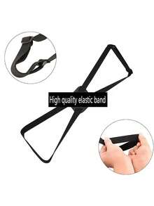 Suitcase Multifunctional Luggage Packing Straps Plus Luggage Tag, Anti-Fall Elastic Elastic Rope, Luggage Bag Fixing Strap, Stylish And Simple Thickened Pu Li Brand Luggage Anti-Lost Lightweight Checked Luggage Tag Solid Color Luggage Tag, Suitcase Reinforcement Strap, Luggage Strap Luggage Strap Suitcase Elastic Strap, Travel Accessories For Traveling Abroad - Multicolor - View 7