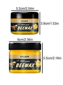 Natural Beeswax Furniture Care, Polishing, Waterproof, Anti-Cracking, Brightening, Wooden Floor Maintenance, Beeswax