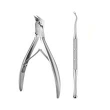 Precisie Professionele Nagelknipper - Veilige Interne Groei Nagelgroef Correctie, Nagelgroef Specifieke Nagelknipper, Hoekige Adelaarsbek Tang Voor Het Inbedden Van Nagels, Ultra Scherpe Dikke Nageltrimmer En Trimmer, Perfect Voor Nagels En Voeten Trimmen Thuis