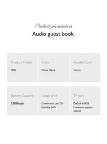 1 Pc Black Wedding Telephone, Recording Telephone, Wedding Voice Message Book (Audio Guestbook) - Vintage Message Phone Suitable For Weddings And Parties To Record Custom Audio Messages, Wedding Voice Message Recorder, Wedding Phone, Voice Message Book