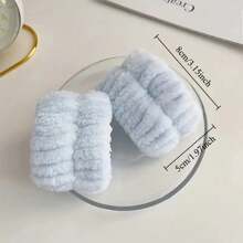 2 stuks zachte herbruikbare polsbandjes van microvezel - dames- en meisjesspa- en actieve zweetbandjes, comfortabele polsbandjes voor yoga, hardlopen en handwassen, verkrijgbaar in roze, lichtblauw en lavendel. Terug naar school
