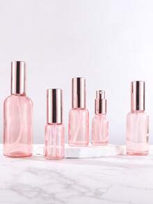 100ml Refillable Glass Spray Bottles With Fine Mist - Pink, Multi-Use For Plants, Cleaning, Perfume ,Home, Garden, Beauty Essentials(1pc) - Multicolor - View 4