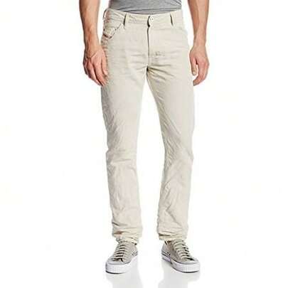 Diesel Men's Krayver Relaxed Tapered-Leg Jean 0828F (26W X 32L)