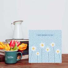 Birthday Card - Happy Birthday - Premium Greeting Card, Gift For Her. Includes Envelope