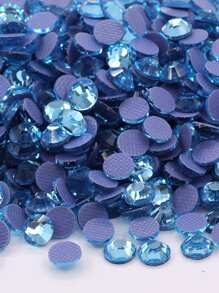 SS6 2mm Multi Color Glass Hotfix Rhinestones 1440pcs Round Shape Crystal Strass Flat Back Hotfix Rhinestone For Clothes Garment Decoration