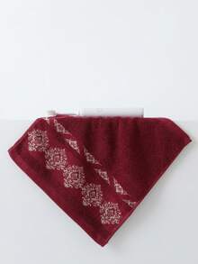 1 条长方形毛巾，70 * 140 厘米，提花宫廷图案，适合成人、男女、游泳、沐浴、厨房毛巾 34 * 74 厘米或方形手帕 34 * 34 厘米，速干、吸水、柔软，适用于浴室、酒店、健身房、旅行、节日礼物、沙龙、运动、户外、海滩、学校、返校、旅行、旅行必需品、家居必需品、毛巾、皮肤护理 - 彩色 - 查看 10