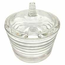 Açucareiro Lyor Colméia Com Tampa De Cristal Resistente