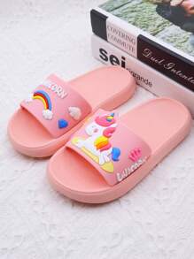 Children's Fashion Slippers, Soft Bottom Anti-Slip Comfortable Kids Sandals, Suitable For Outdoor Play And Beach Games