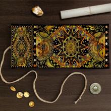 1pc Mystical Tarot Card Storage Bag, Gift Bag, Divination Tool Decoration, For Witchcraft & Astrology Supplies