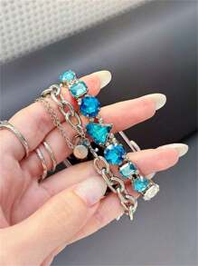 Nuevo brazalete con tira de cristal rhinestone compatible con correas de 38/40/41/42/44/45/46/49mm para Ultra/Se10/9/8/7/6/5/4/3/2/1