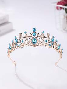 1 件时尚皇冠头带，适合表演和生日使用