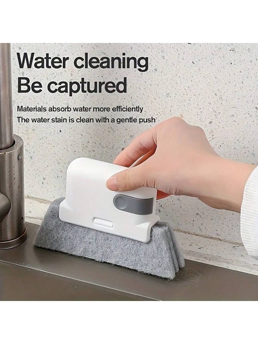 فرشاة تنظيف مسار الأبواب والنوافذ بمقبض مريح – قاب...