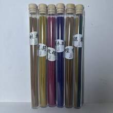 40pcs/Tube Natural Floral Fragrance Incense Sticks, Luxury Tea Art Zen Style, Long Lasting Indoor Fresh Air, Deodorizing For Bathroom, Home & Office
