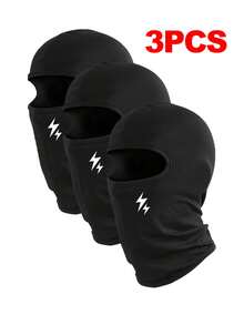 Multi-Pack Unisex Bird Pattern Solid Color Balaclava Face Mask, Suitable For Daily Use, Outdoor Travel, Hiking, Skiing, Cycling - Multicolor - View 14