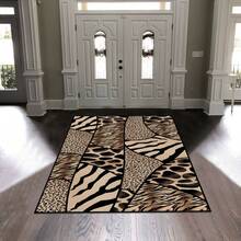 31x20in Leopard Rug, Bedroom Rug, Living Room Rug, Modern Carpet, Home Decor, Area Rug, Small Rug, Personalized Gift, Gift For Her