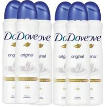6 Pack Dove Deodorant Spray 150 Ml 5 Fl Oz Original - 原來的 - 查看 1