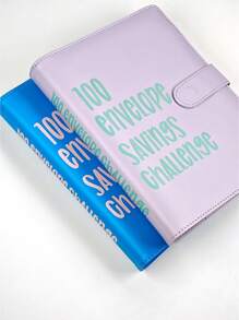 100 Envelope Savings Challenge Kit With A5 Budget Binder - Achieve $5,050 Goal Tracker For Cash Stuffing & Financial Planning | Family-Friendly Money Saving Book With Progress Chart,School Supplies,Back To School