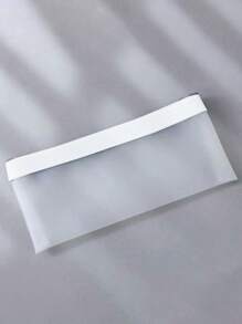Individuelle, lässige TPU-Reißverschlusstasche mit Buchstabenmotiv, mehrfarbige Bankeinlagen-Geldbörse, 7,82 x 3,94 Zoll großer transparenter Bargeld-Organizer-Umschlag, Urlaubs- und Alltagsgeschenk für Tochter/Ehefrau/Oma/Klassenkameradin/Freundin/Großtante