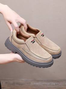 Men Casual Shoes Men Loafers Breathable Slip On Flats Male Vulcanized Shoes Driving Shoes Walking Sneakres