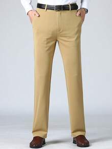 Men Pants - Khaki - View 2