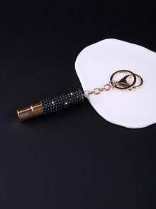 1pc Rhinestone Keychain With 5ml Perfume Bottle Decor, Liquid Dispenser, Bag/Car Accessories - Multicolor - View 21