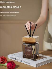 1.8英寸*5.5英寸酒店级无焰香薰藤条精油扩香器，持久留香，适用于家居、卧室、大厅、浴室及各种场合。优雅的卧室装饰，温馨浪漫的家居装饰。情人节空气清新剂，适用于家居、浴室、香薰疗法的除臭剂。高端质感的装饰性汽车香薰精油扩香器，持久留香，适用于汽车，无焰香薰精油