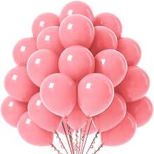 94pcs White & Pink Balloon Arch Kit - 5+10+18 Inch White & Pink Latex Balloons For Baby Shower, Birthday, Engagement Party, Gender Reveal Balloon Decoration - Pink - View 8