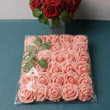 30 Stücke/Pack bunte Rosen aus PE, Heim-/Hochzeitsdekoration, künstliche Rosen für Hochzeitsdekoration