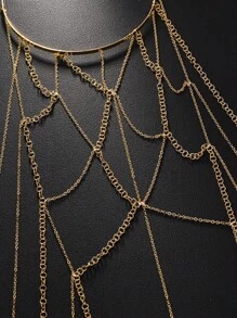 Beliebter Stirnreif mit Quaste, hochwertige Strass-Kette, Bühnenzubehör für Bankette, Haaraccessoire und Schmuckzubehör für Damen, Neuheit für den Sommer