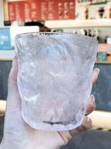 2025 Neuankömmling Glacier Muster Whisky kreative Weingläser Biergläser Wassergläser Teegläser Social-Media-Hit Frühstücksbecher