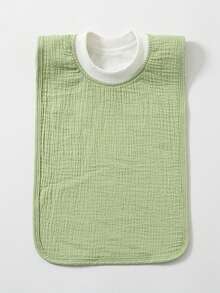 1 Yếm chống nước dãi cho bé, dài và cỡ lớn, yếm ăn vải muslin mềm, khăn lau mặt cho trẻ mới biết đi, yếm chống nước, khăn lau mặt, tiện lợi - Nhiều màu - Xem 21