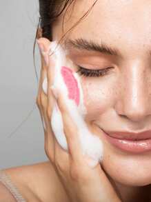 8 Stücke Reinigungsschwämmchen Beautywerkzeug feuchtigkeitsspendende runde Holzzellstoff-Baumwollpads zum Waschen und Tiefenreinigung des Gesichts