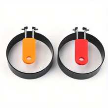 Stainless Steel Model For Frying Eggs, Round Egg Molds, Frying Egg Molds, Round Omelette Roll Molds, Non-Stick Omelette Roll Rings, Kitchen Tools