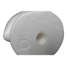 Deflection Doll Polystyrene Styrofoam Foam Model Stand Wig Hair Hat Headset White Mannequin Head Display Stand Rack Holder