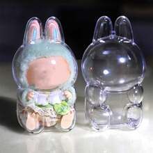 Second Generation Sit-Down Party Transparent Protective Cover For Dolls Nesting Doll Clothing Styling