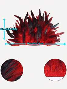 أكتاف زخرفية بريشات صناعية سوداء متوسطة الحجم بطراز جوثي للنساء والرجال، مناسبة لحفلات عيد الميلاد الحمراء والكرنفالات، مصنوعة من ألياف البوليستر، مثالية لتنكرات وأدوات الزي في مناسبات الهالوين - A - مشاهدة 7