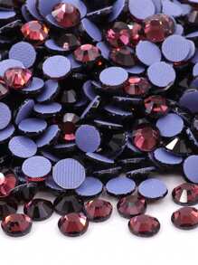 SS6 2mm Multi Color Glass Hotfix Rhinestones 1440pcs Round Shape Crystal Strass Flat Back Hotfix Rhinestone For Clothes Garment Decoration