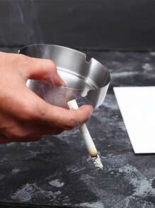 10/20 pezzi Posacenere personalizzati in acciaio inossidabile, incisi con testo, nomi, numeri di telefono e nomi aziendali - Posacenere portatili d'argento per regali pubblicitari, adatti per bar, lauree, omaggi per feste, regali creativi e articoli promozionali personalizzati, rendendoli regali ideali per papà, nonni, mariti e fidanzati. Multifunzionale, durevole, ornamentale, riutilizzabile, elegante, di stile, di alta qualità, colorato, moderno, personalizzato, unico, regali ideali per lui, regali ideali per lei, fidanzato, papà, fidanzata, mamma, famiglia, amici, sala da tè, casa, giardino, ufficio, per anniversari, per San Valentino, per la Festa della Mamma, per compleanni, per la Festa del Papà, per lauree, per matrimoni, per il riscaldamento della casa
